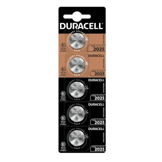DURACELL - PILE BOUTON LITIO CR2025 3V 5 UNIT? - Sensualia