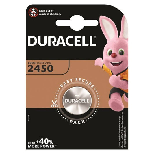 DURACELL - PILE BOUTON LITIO CR2450 3V 1 UNIT? - Sensualia
