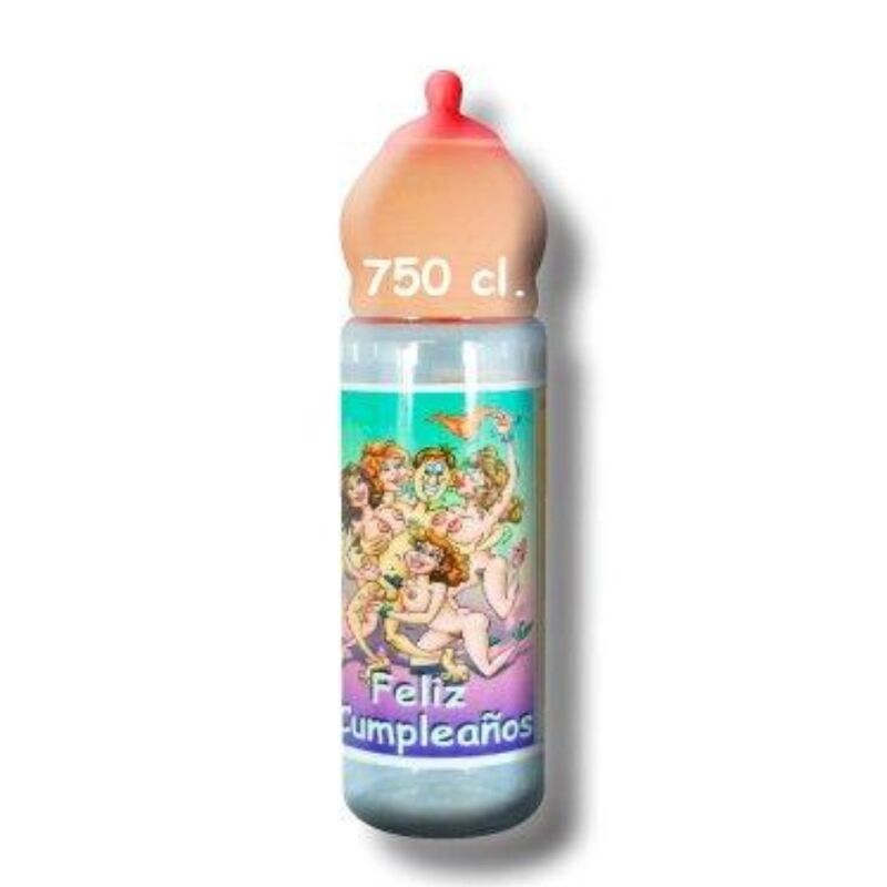 DIABLO PICANTE - BOTTLE BOOB BIRTHDAY FLESH 750 ML - Sensualia