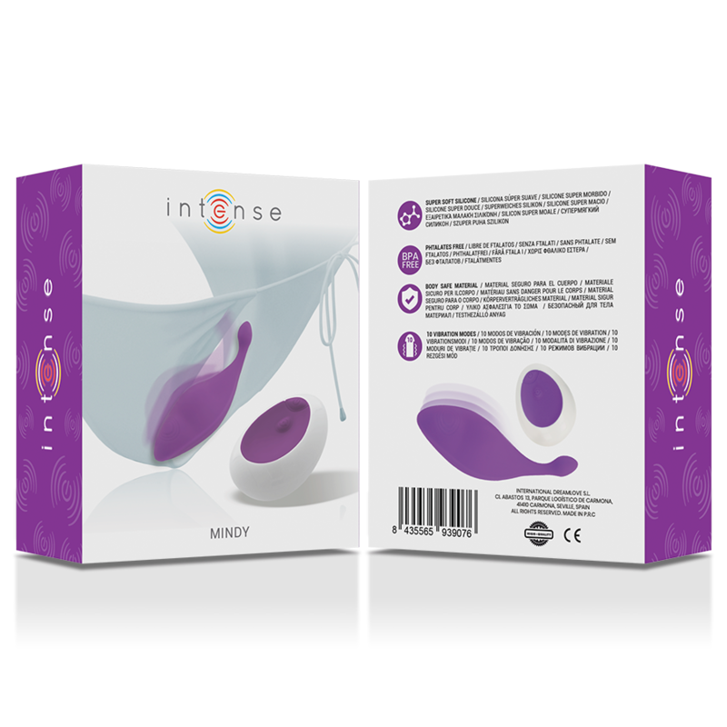 INTENSE - TÉLÉCOMMANDE MINDY PANTIE VIOLET - Sensualia