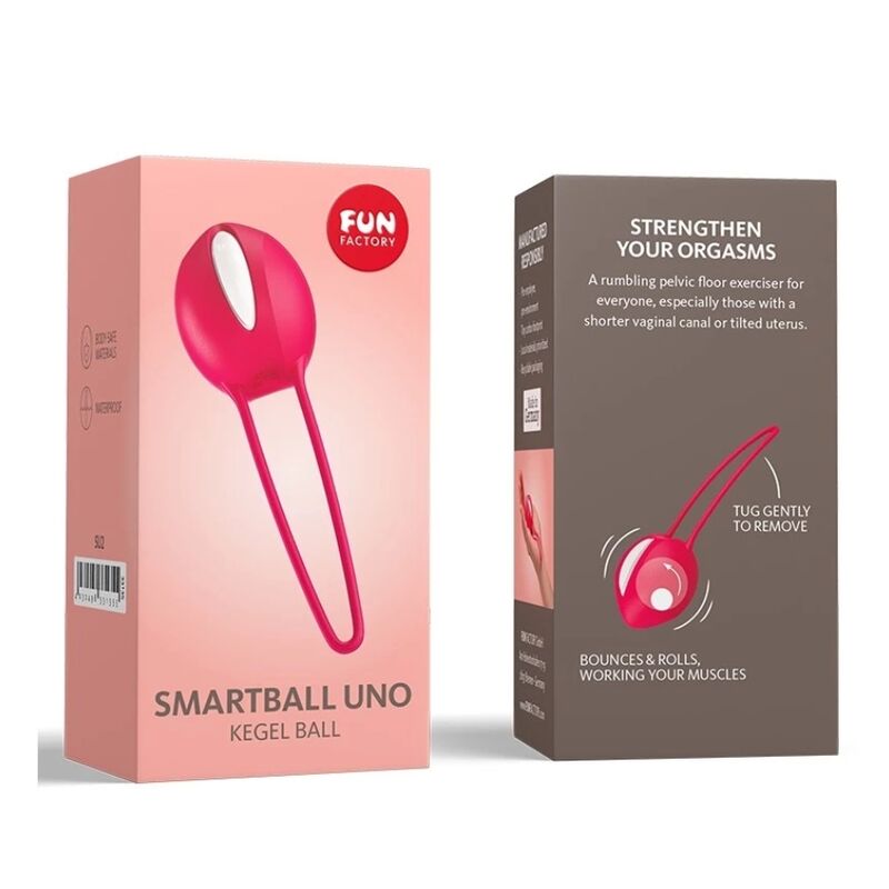FUN FACTORY - SMARTBALL UNO BLANC/INDE ROUGE - Sensualia