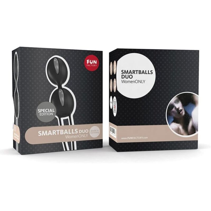 FUN FACTORY - SMARTBALLS DUO GRIS/NOIR - Sensualia