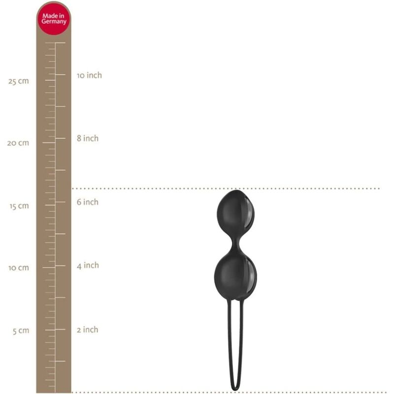 FUN FACTORY - SMARTBALLS DUO GRIS/NOIR - Sensualia