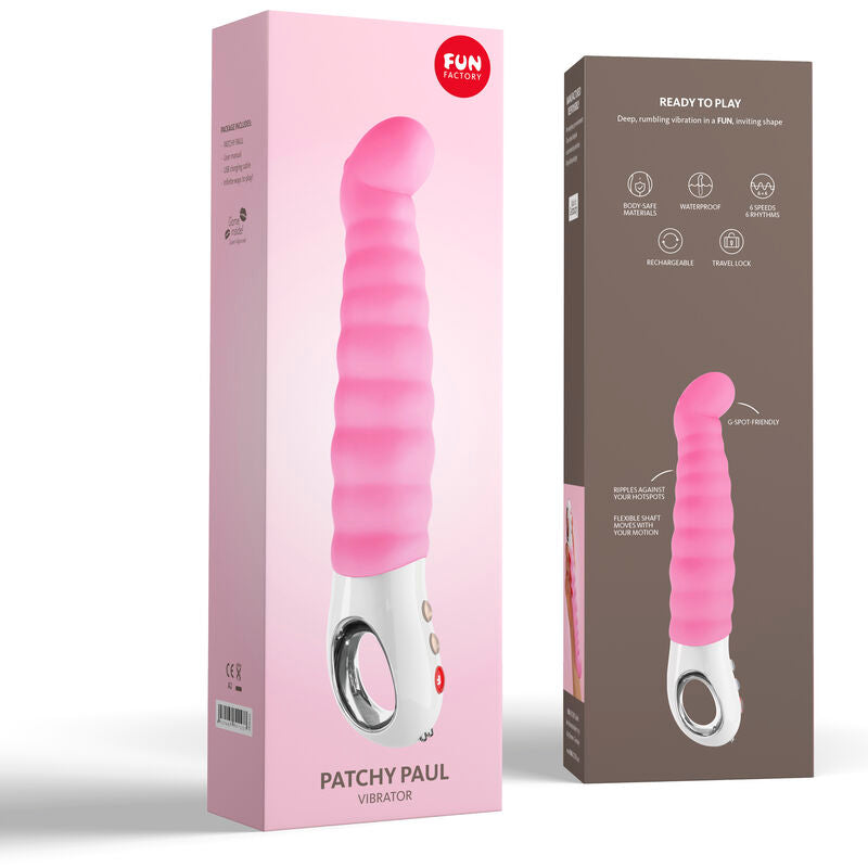 FUN FACTORY - PATCHY PAUL G5 VIBRATEUR SPOT G CANDY ROSE - Sensualia