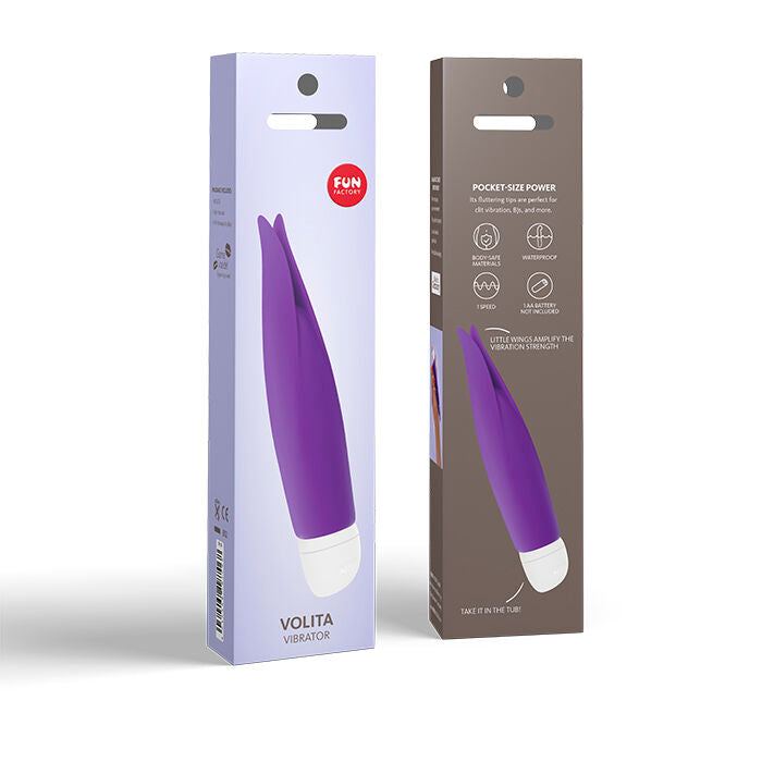 FUN FACTORY - VIBRATEUR VOLITA SLIM VIOLET - Sensualia