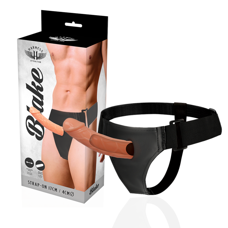 HARNESS ATTRACTION - RNES HUECO BLAKE 15.5 CM -O- 4 CM - Sensualia