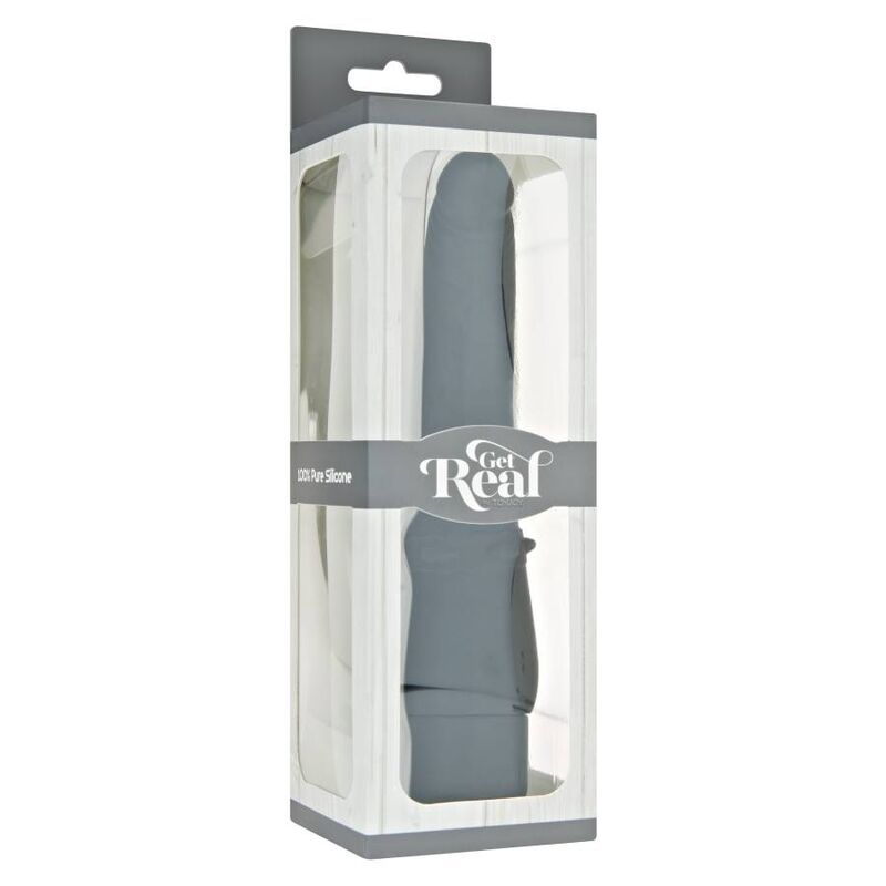 GET REAL - VIBRATEUR LISSE CLASSIQUE NOIR - Sensualia