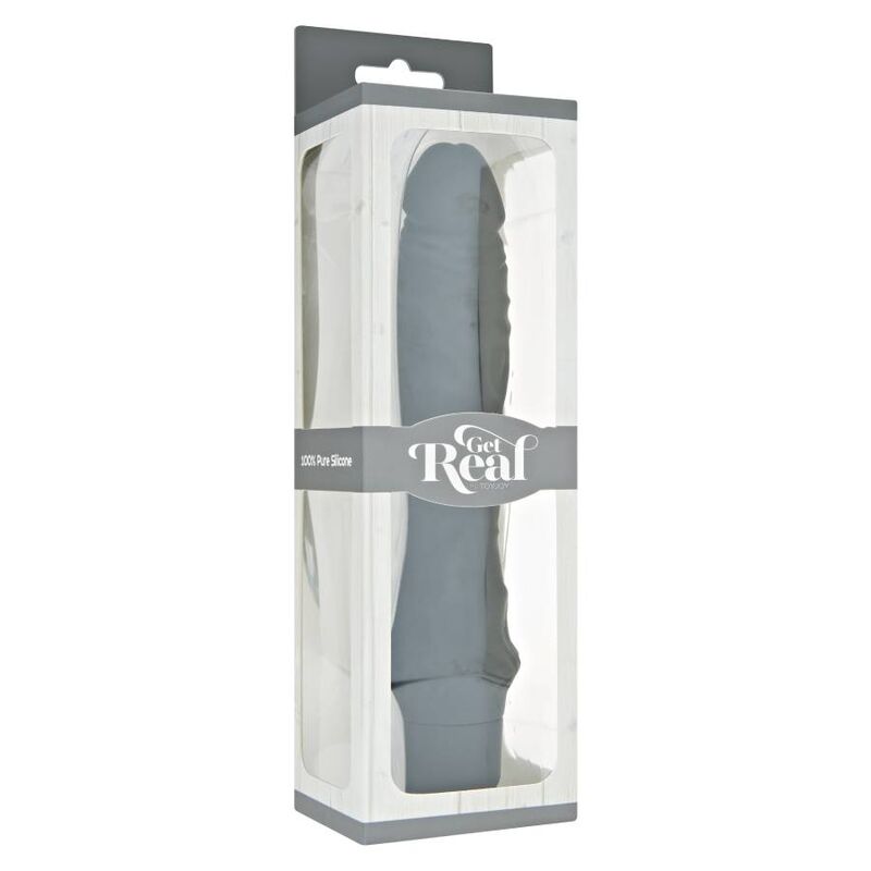 GET REAL - GRAND VIBRATEUR NOIR CLASSIQUE - Sensualia