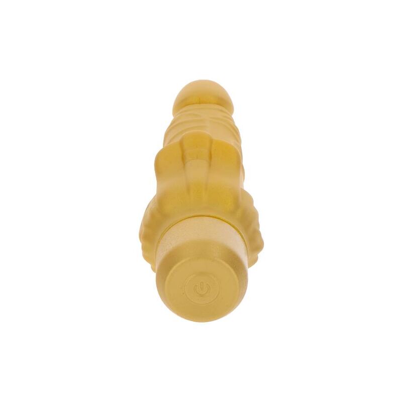 GET REAL - GOLD DICKER STIM VIBRATEUR OR - Sensualia