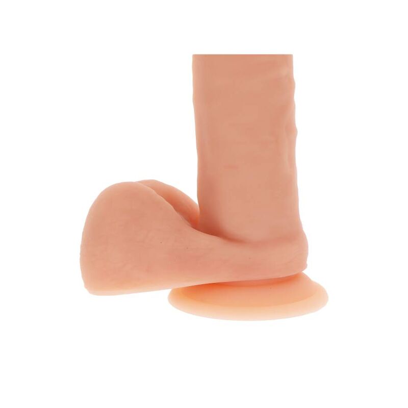 GET REAL - GODE EN SILICONE 20,5 CM AVEC BALLES PEAU - Sensualia