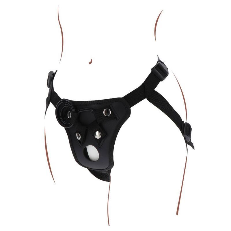 GET REAL - HARNAIS DE PLAISIR  STRAP-ON NOIR - Sensualia