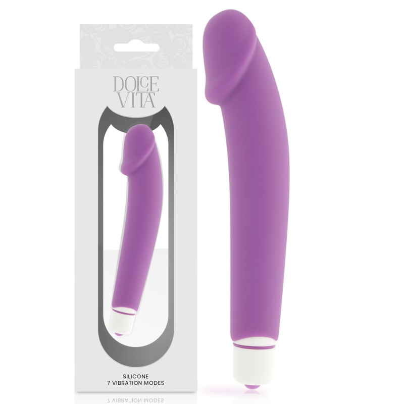 DOLCE VITA - REALISTIC PURPLE SILICONE DOLCE VITA