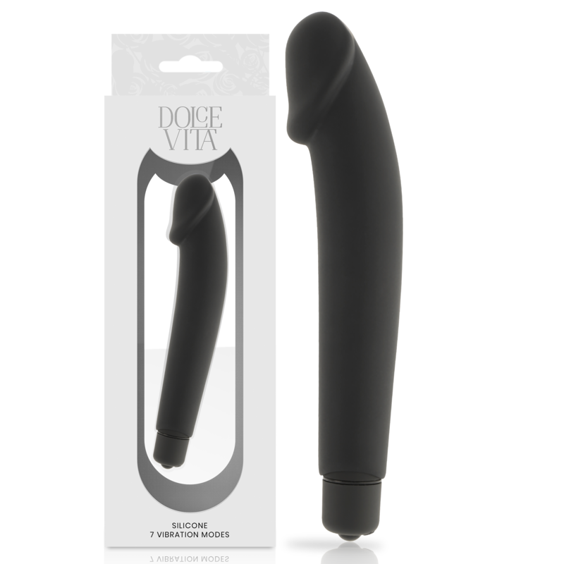 DOLCE VITA - REALISTIC BLACK SILICONE - Sensualia