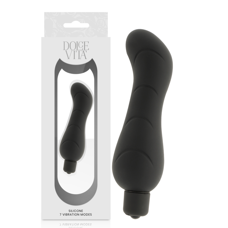 DOLCE VITA - G-SPOT BLACK SILICONE DOLCE VITA