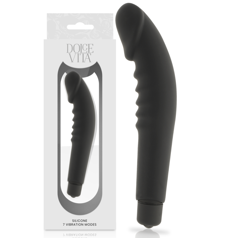 DOLCE VITA - REALISTIC PLAISURE SILICONE NOIR - Sensualia