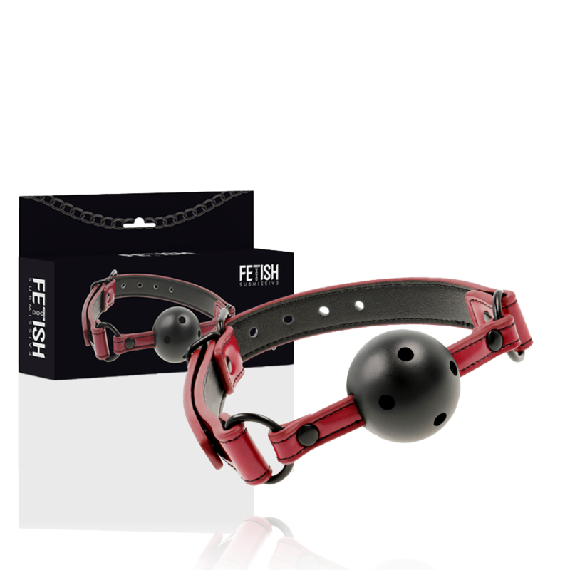 FETISH SUBMISSIVE DARK ROOM - BÂILLON RESPIRANT - Sensualia