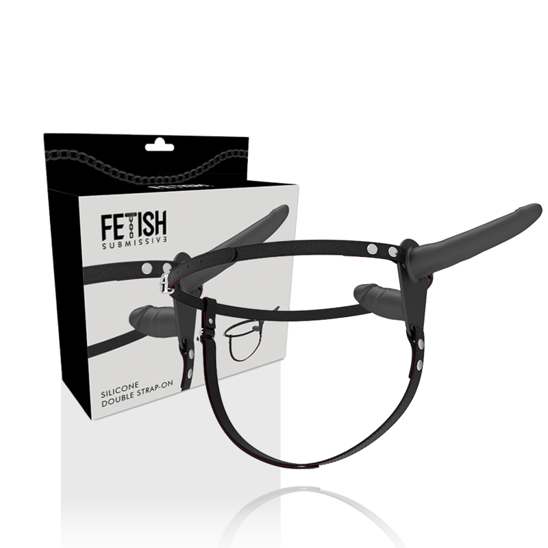 HARNAIS SOUMIS FÉTICHE - DOUBLE PÉNÉTRATION NOIRE - Sensualia