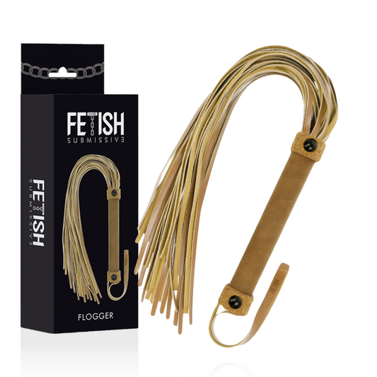 FETISH SUBMISSIVE ORIGEN - FOUET EN CUIR VÉGÉTALIEN FETISH SUBMISSIVE ORIGIN