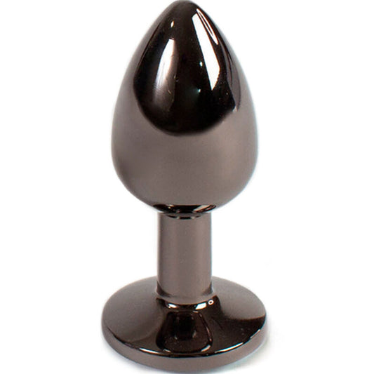 SECRETPLAY - PLUG ANAL EN GUNMETAL PETITE TAILLE 7 CM - Sensualia