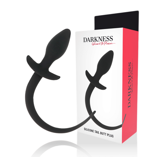 DARKNESS - PLUG ANAL 28 CM SILICONE NOIR - Sensualia