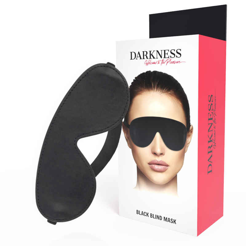 DARKNESS - MASQUE NOIR DE HAUTE QUALITÉ - Sensualia
