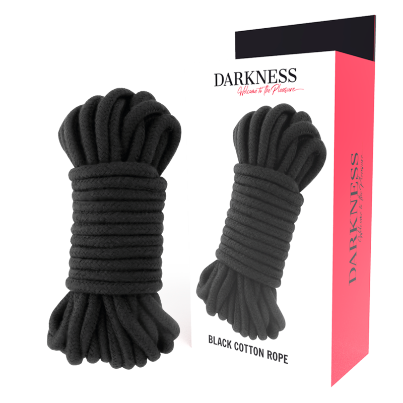 DARKNESS - CORDE JAPONAISE 5 M NOIRE - Sensualia
