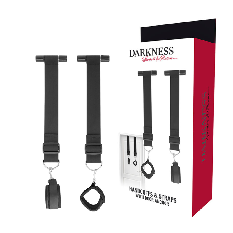 DARKNESS - MENOTTES DE PORTE DE BONDAGE - Sensualia