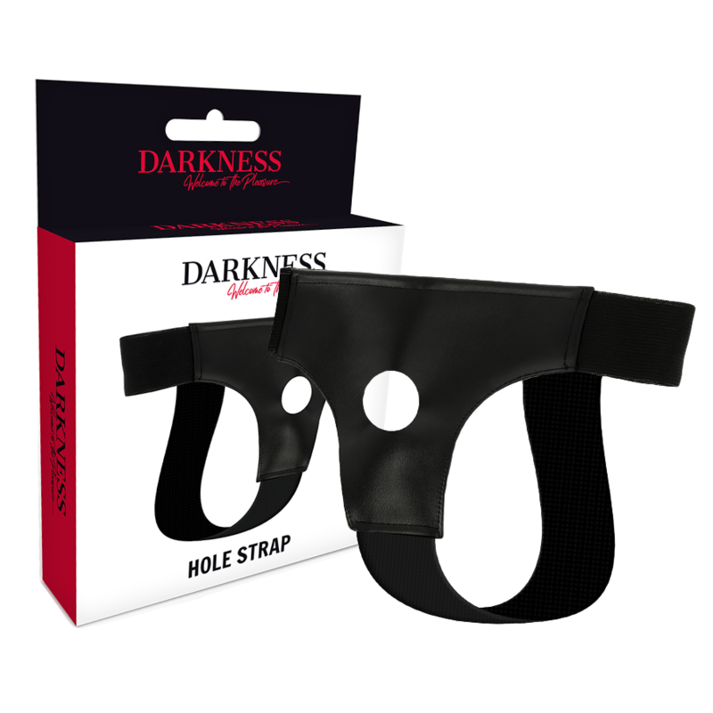 DARKNESS - HARNAIS AVEC TROU TAILLE UNIQUE - Sensualia