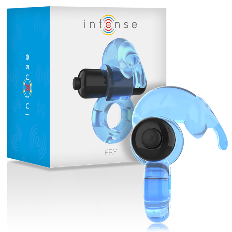INTENSE - ANNEAU VIBRANT BLEU FRY - Sensualia