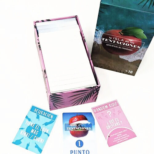 LA ISLA DE LAS TENTACIONES - OFFICIAL CARD GAME - ES - Sensualia