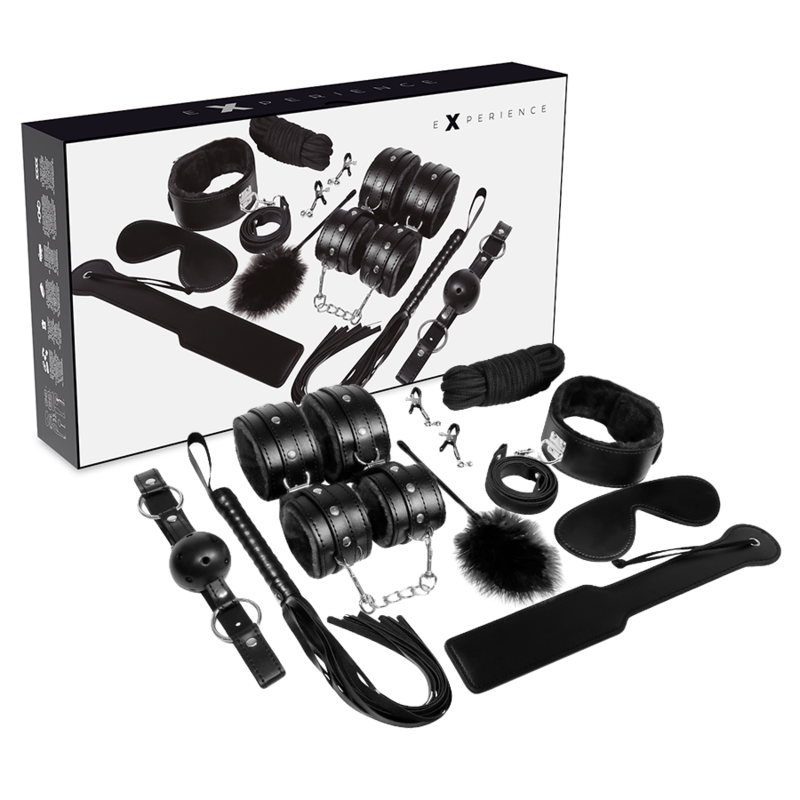 EXPERIENCE - KIT FÉTICHE BDSM SÉRIE NOIRE - Sensualia