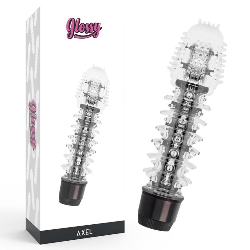 GLOSSY - VIBRATEUR AXEL NOIR GLOSSY