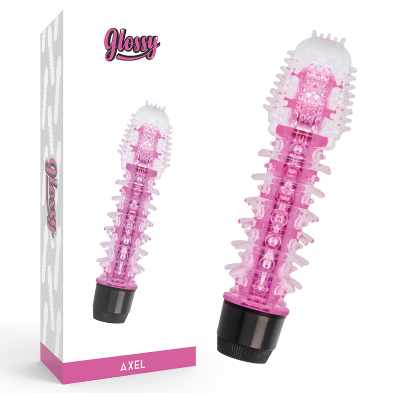 GLOSSY - AXEL VIBRATEUR ROSE - Sensualia