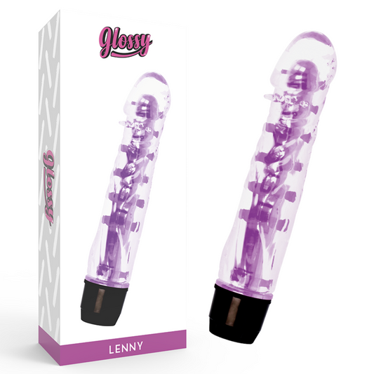 GLOSSY - VIBRATEUR LENNY VIOLET GLOSSY