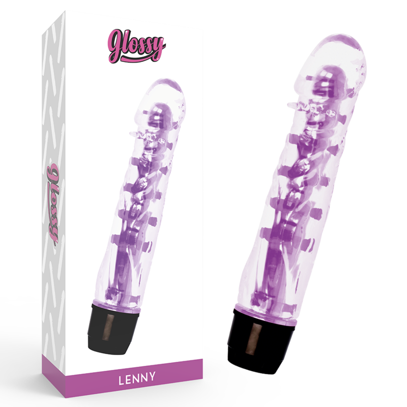 GLOSSY - VIBRATEUR LENNY VIOLET - Sensualia