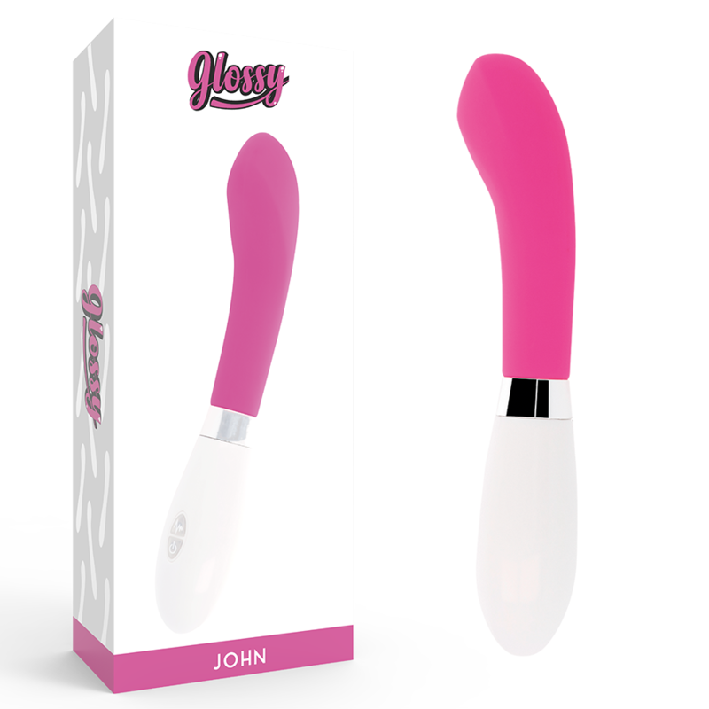GLOSSY - JOHN VIBRATEUR ROSE - Sensualia