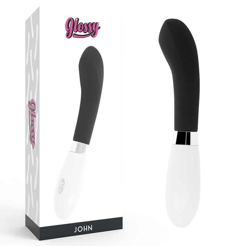 GLOSSY - JOHN VIBRATEUR NOIR - Sensualia