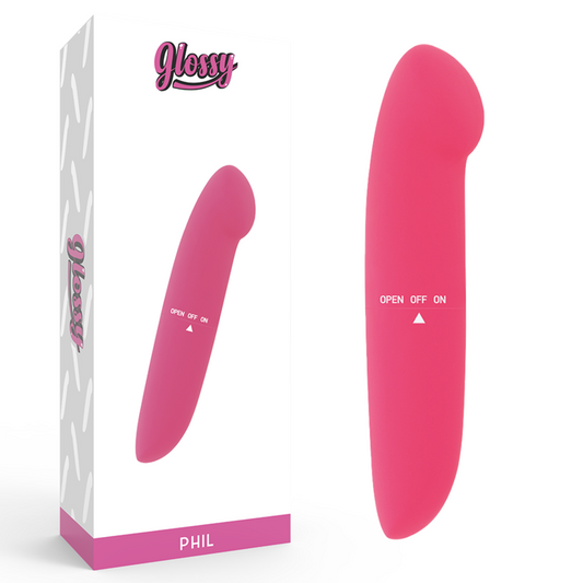 GLOSSY - VIBRATEUR PHIL ROSE GLOSSY