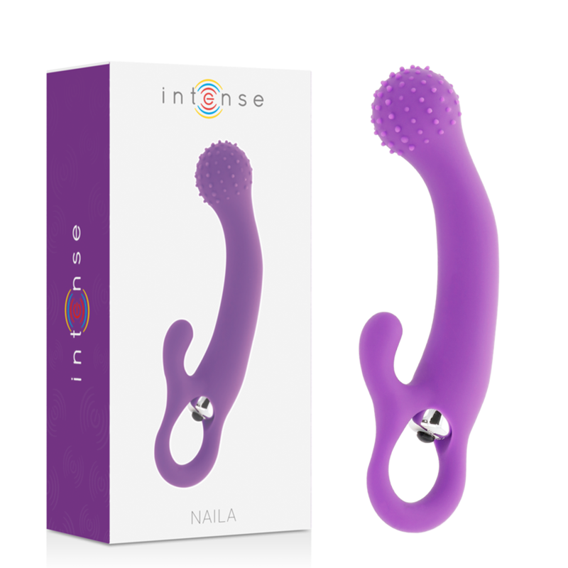 INTENSE - SILICONE VIBRANT NAILA LILAS - Sensualia