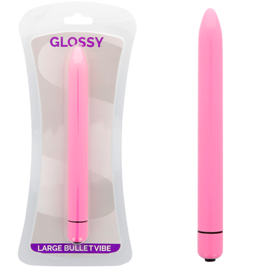 GLOSSY - VIBRATEUR SLIM DEEP ROSE GLOSSY