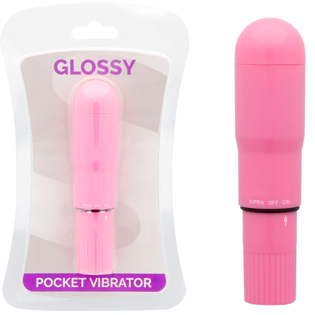 GLOSSY - VIBRATEUR DE POCHE DEEP ROSE - Sensualia