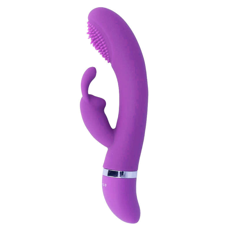 INTENSE - VIBRATEUR OSCILLANT SUSY SILICON RABBIT LILAS - Sensualia
