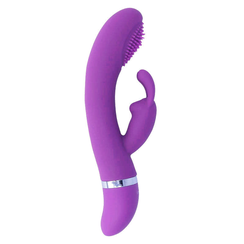 INTENSE - VIBRATEUR OSCILLANT SUSY SILICON RABBIT LILAS - Sensualia