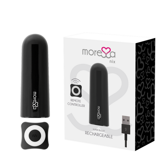 MORESSA - NIX VIBRATEUR TÉLÉCOMMANDE NOIR MORESSA