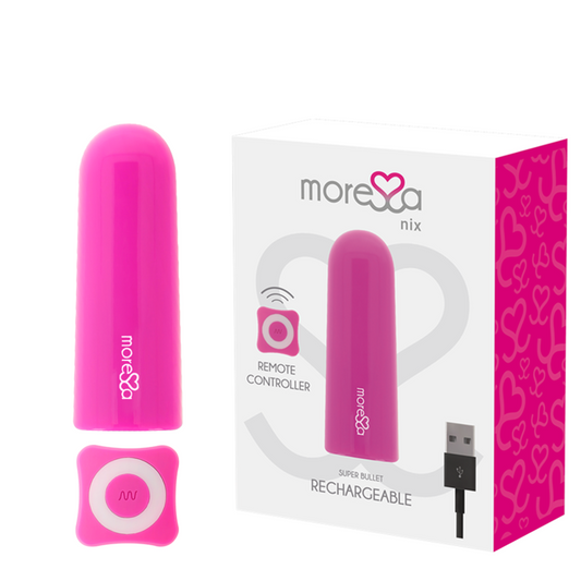 MORESSA - NIX VIBRATEUR TÉLÉCOMMANDE ROSE - Sensualia