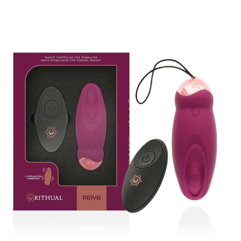 RITHUAL - PRIYA EGG TÉLÉCOMMANDE G-SPOT + VIBRATION - Sensualia