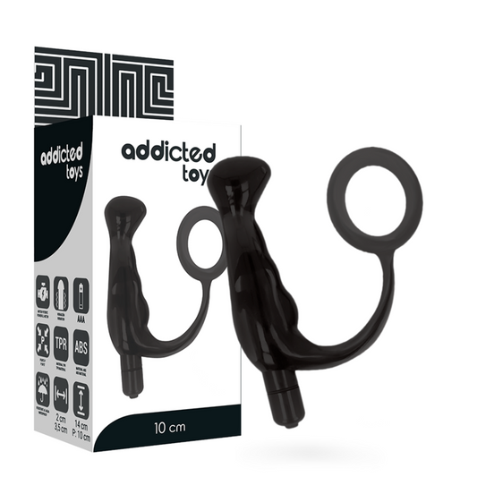 ADDICTED TOYS - VIBRATEUR PROST TICO NOIR 10 CM ADDICTED TOYS