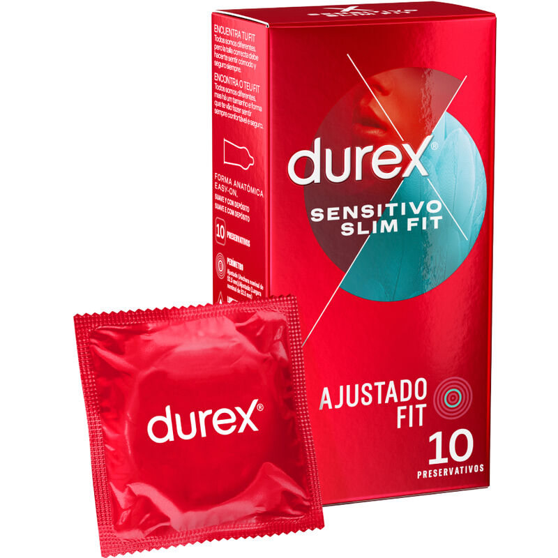 DUREX - SENSITIVO SLIM FIT 10 UNITÉS - Sensualia