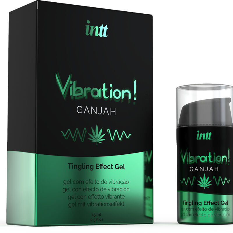 INTT - PUISSANT STIMULANT INTIME GEL VIBRANT LIQUIDE CANNABIS 15ML - Sensualia