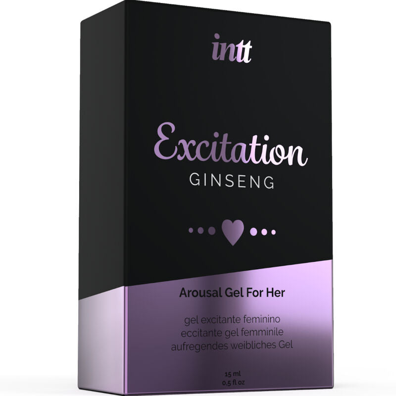INTT LUBRICANTS - GEL STIMULANT ET EXCITANT ACTIVATEUR DE CHALEUR INTIME DÉSIR SEXUEL - Sensualia